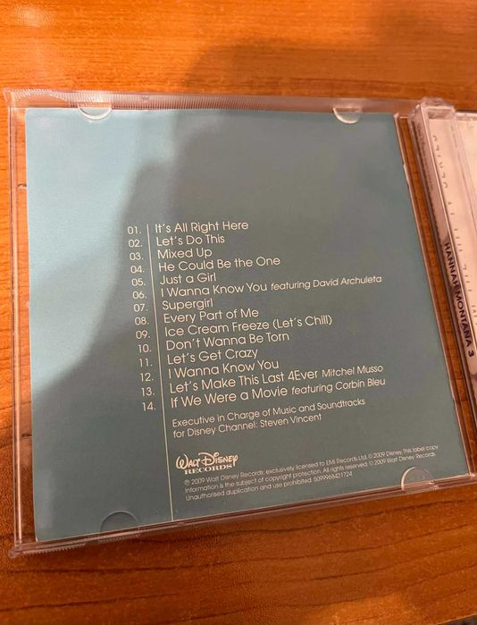 Нов CD диск Hannah Montana 3 Songs From The Hit TV Series