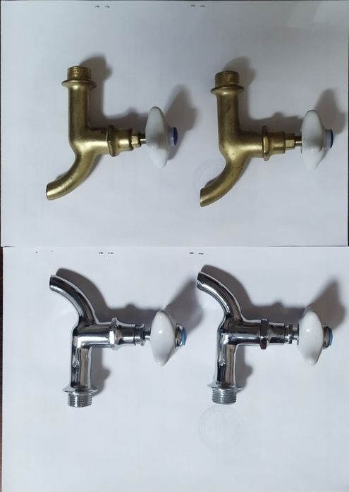 Латунный кран вентиль СССР винтаж