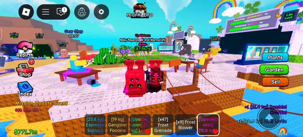 Plants vs brainrots|цена в описании