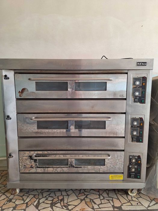 Газовый печ 3-х камерный