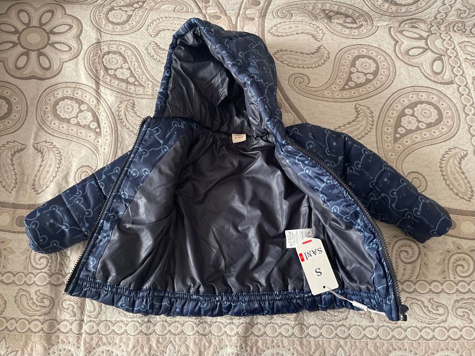 новая куртка детская 80см