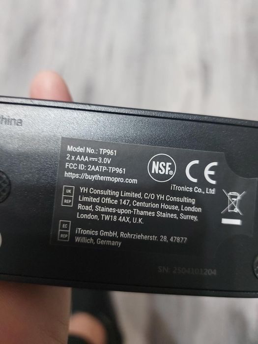 Termometru carne ThermoPro TempSpike TP961 Bluetooth – NOU