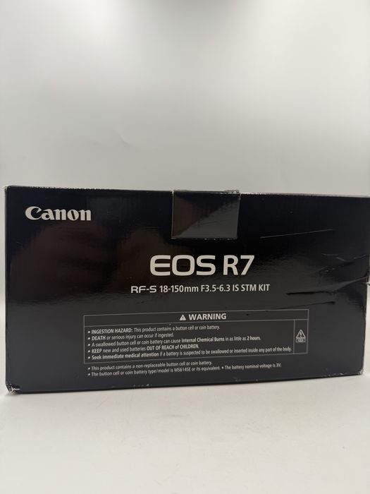 Canon EOS R7 Aparat Foto Mirrorless Kit cu Obiectiv RF-S 18-150mm