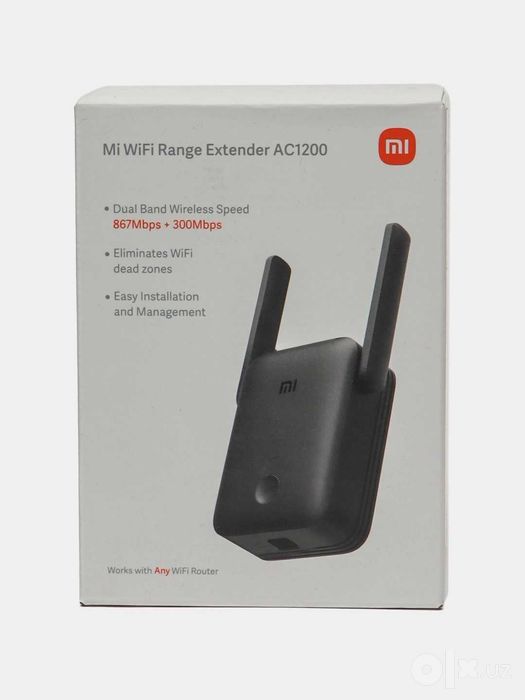 Усилитель сигнала Wi-Fi Xiaomi Mi Amplifier AC1200 + 5ГГц репитер wifi