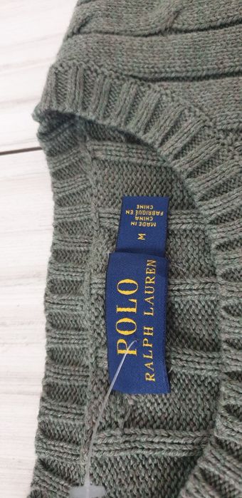 POLO Ralph Lauren Cable Pima Cotton / M НОВО! ОРИГИНАЛ! Дамски Пуловер