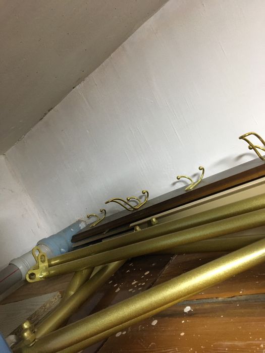 золотая вешалка 160*180см за 150$ нержавейка сталь