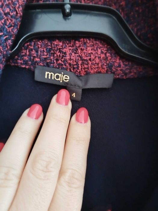 Тъмно синя рокля Maje