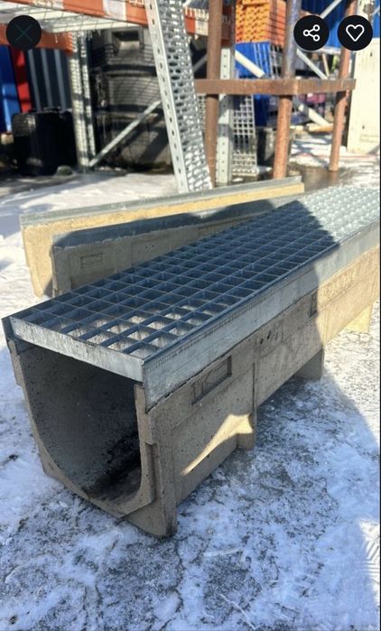 Rigole din beton industriale