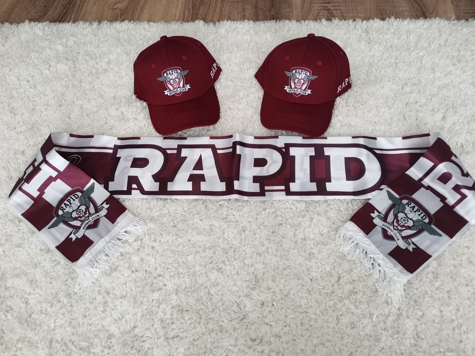Sapca Rapid Bucuresti + Esarfa Rapid