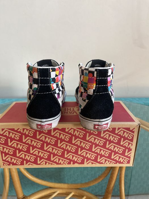 VANS Sk8-Hi “Floral Checkboard”