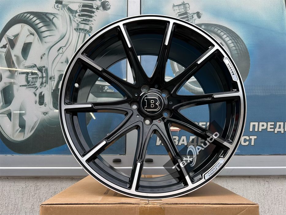 22" Джанти BRABUS за MERCEDES S Coupe C217 S W222 CLS W223 GLE GLS 167