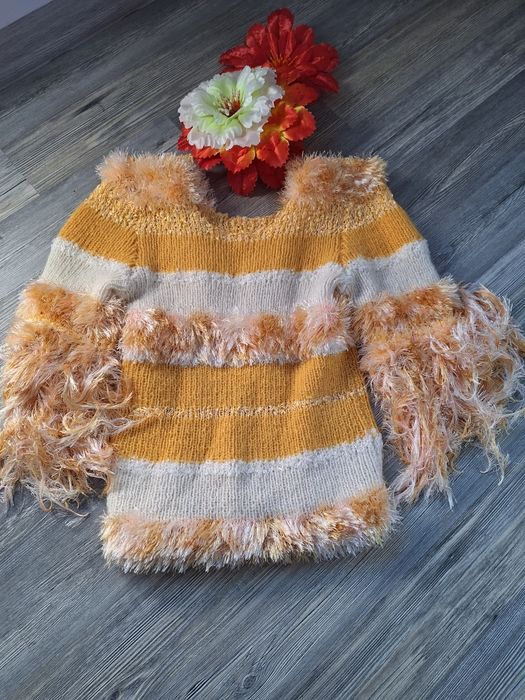 Модерен плетен Пуловер Fendi