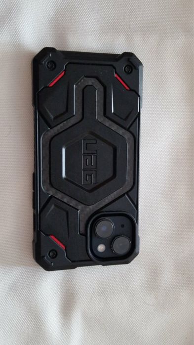 iPhone 14 128GB midnight, eSIM only, 85% baterie, deblocat + husă UAG