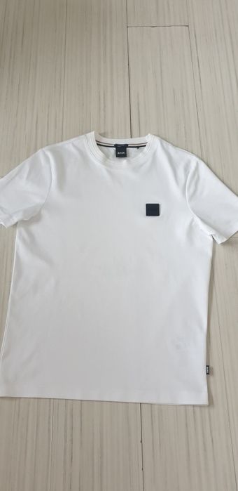 Hugo Boss Tiburt 278 Mercerised Cotton S НОВО ОРИГИНАЛ Мъжка Тениска