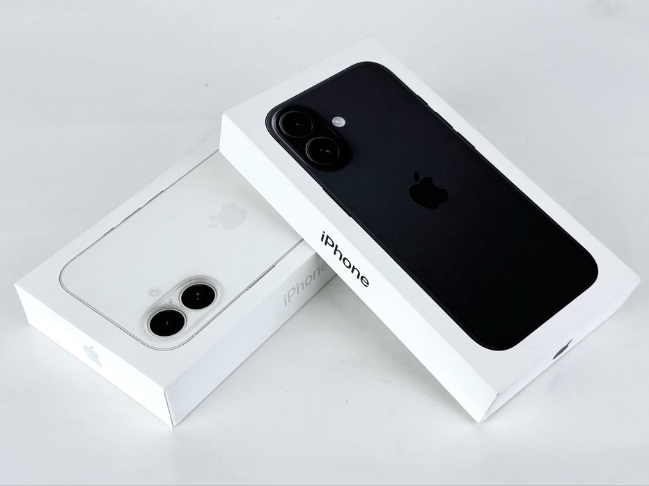 НОВ! Apple iPhone 16 128GB Black / White Гаранция!