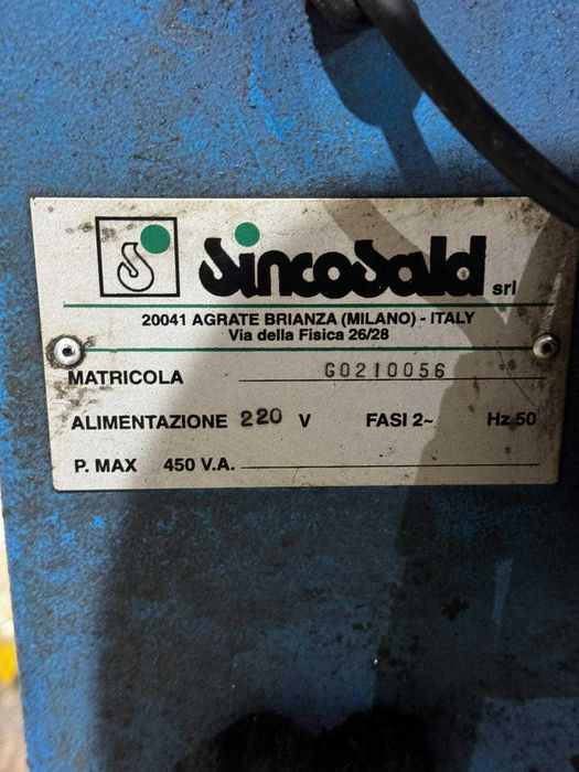 Aparat rotativ pentru sudarea teviilor SINCOSALD