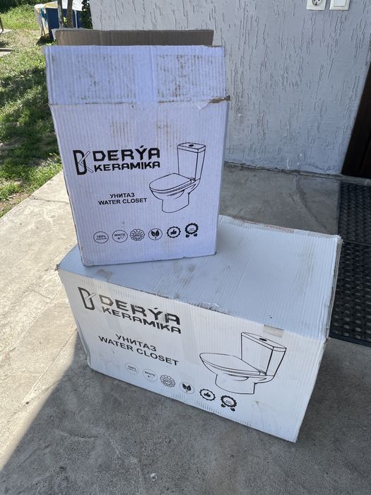 Новый напольный унитаз