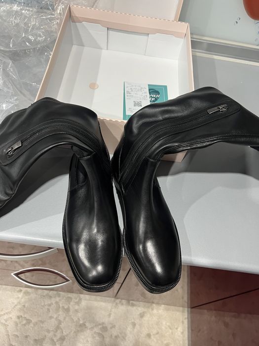 Кожени чизми Aquamarine