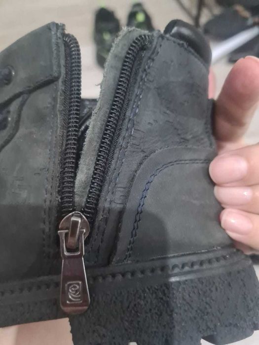 Детские ботинки кожаные