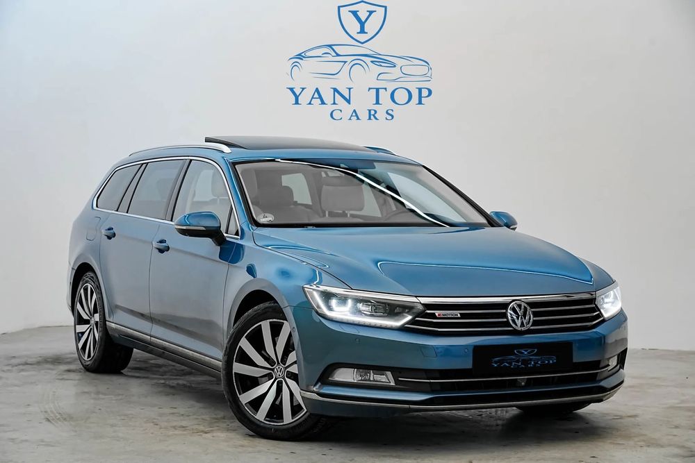 Volkswagen Passat 2.0 TDI/ 240 CP 4X4- Highline/ Virtual Cockpit/ Panoramic/ Piele alba