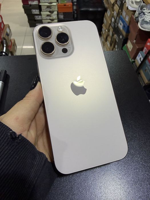 16 pro max 256 gb desert rose