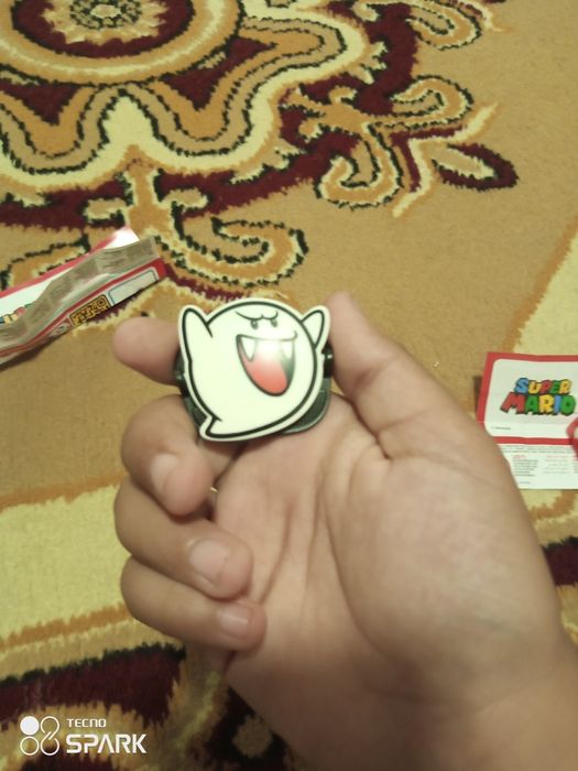 Буу аксессуар зажим для книги из коллекции kinder joy  super mario