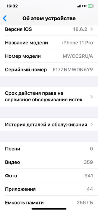 Iphone 11 pro 2.500