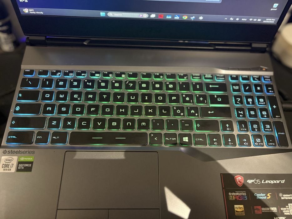 Laptop MSI gp65 leopard