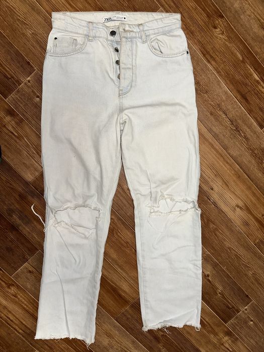 Белые джинсы Zara 36р