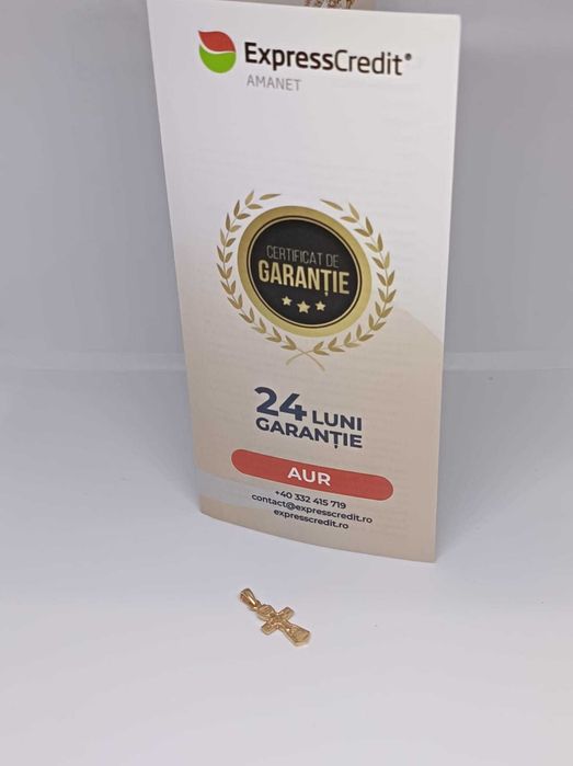 Pandantiv Aur 14K 1.32g (Ag4 Dacia B.52236) Garantie 2 ani