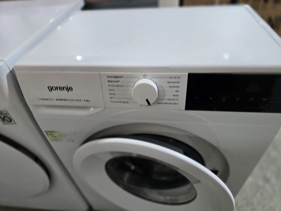 Нова инверторна слим пералня с пара Gorenje 6 кг