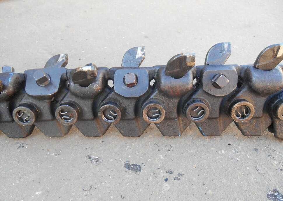 Цепь землеройная к баровой установки 140мм. зимняя.