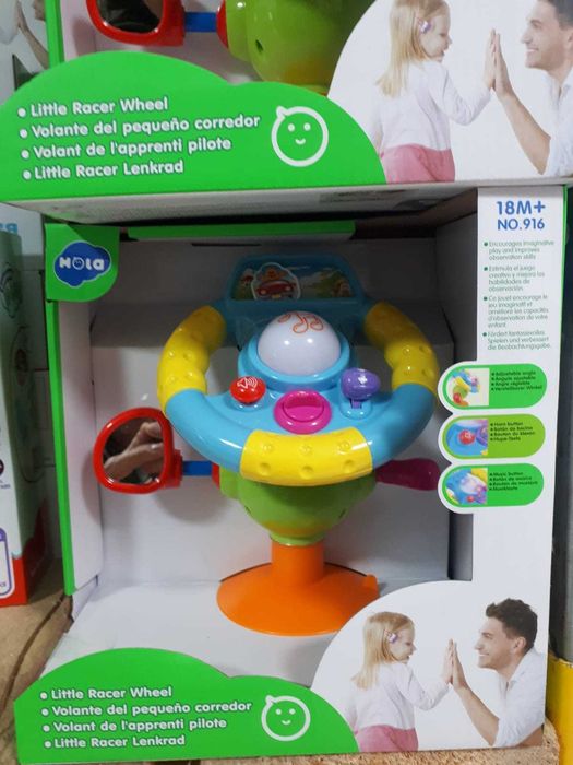 Volan interactiv muzical ,multicolor,ABS