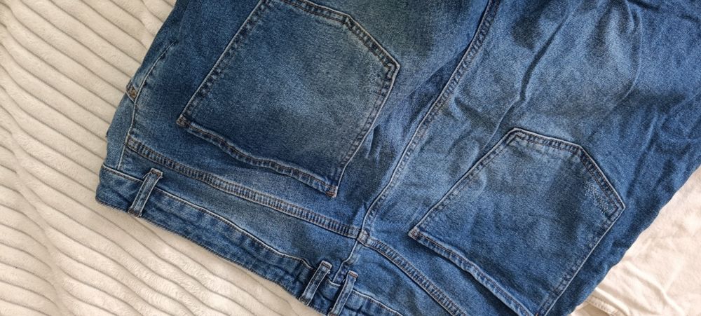 Дънки 46-48/ХХЛ XXL lcw и mango бежови-бели и сини