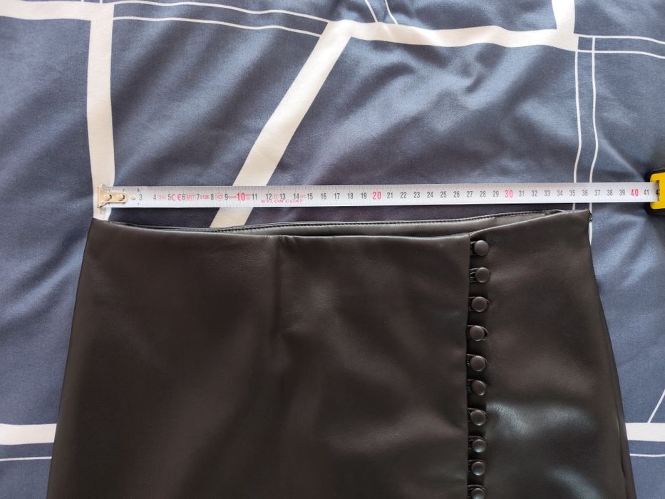 Къса кожена пола River Island