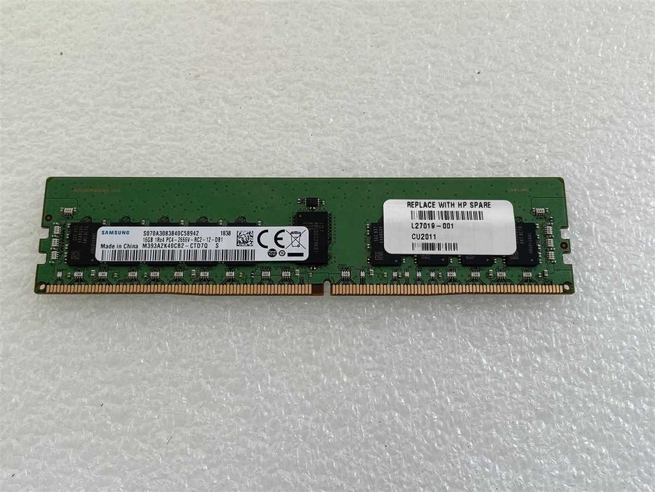 Memorie Server Samsung 16Gb DDR4 2666 Pc4-2666V ECC, REG M393A2K40CB2