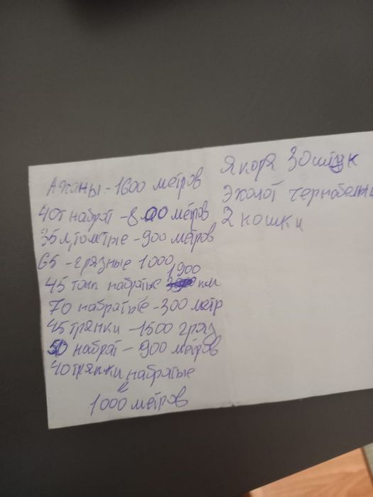 проба сети для рыбалки
