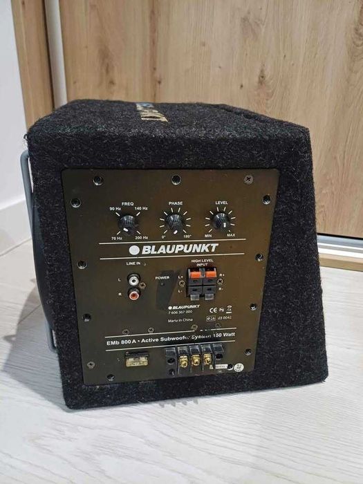 Subwoofer Activ Blaupunkt EMB 800A, 150w (bass amplificat)