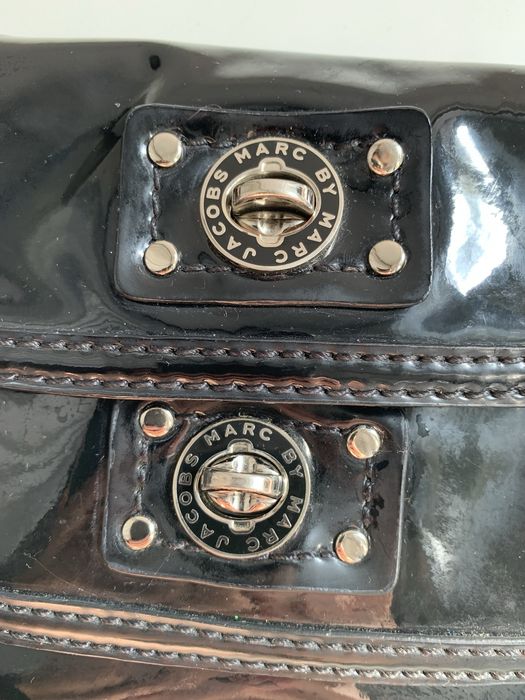 Оригинал Marc by Marc Jacobs — Лаковый клатч / косметичка