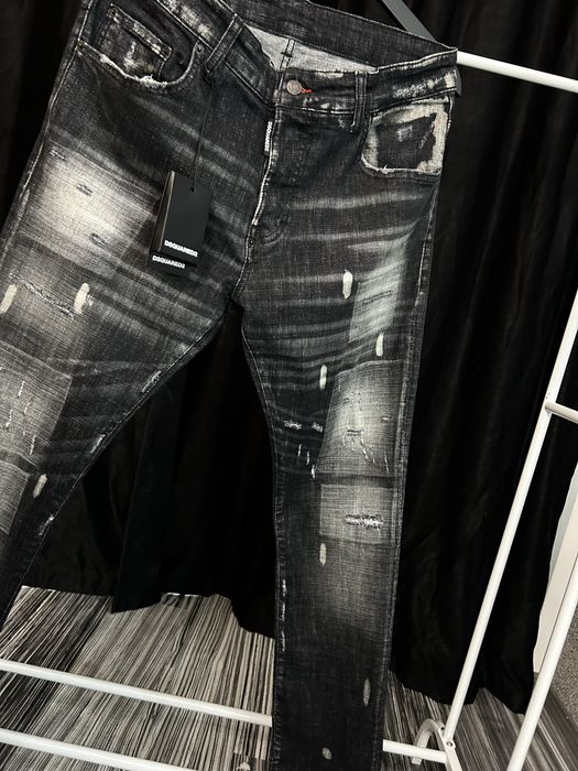 Blugi DSQUARED2 barbati - design premium distressed - S-XXL