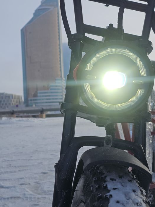 Электровелосипед леопард