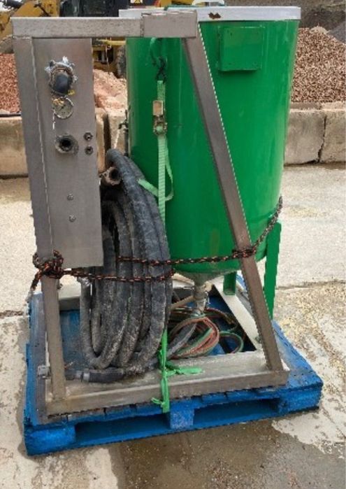 Masina , instalatie de sablat cu spa nisip si aer WATERBLAST