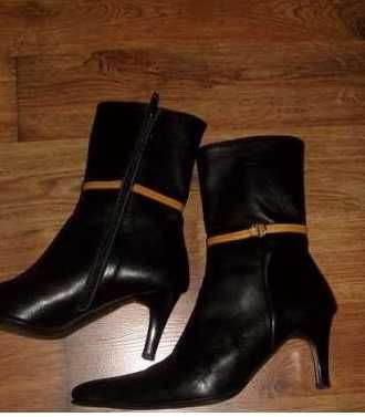 Естествена кожа ботуши Euro Donna 38 номер