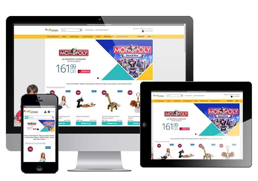 Site Web  Magazin Online  Aplicații mobile   ( Contract & Garanție)