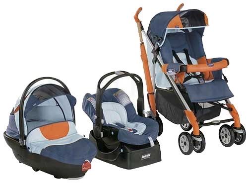 Коляска трансформер трио чико