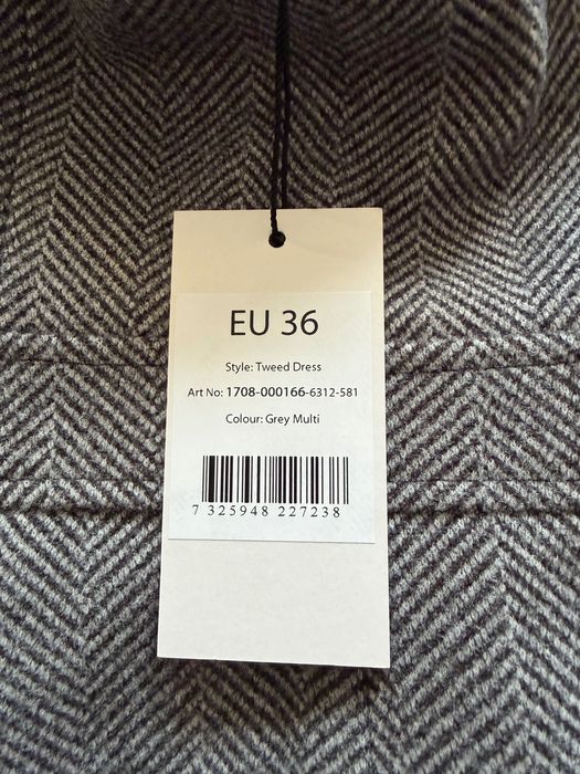 Сива Рокля без Презрамки NAKD EU 36 (S)