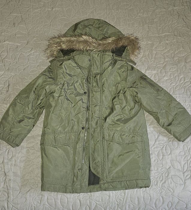 Детско яке/парка за момче 110см