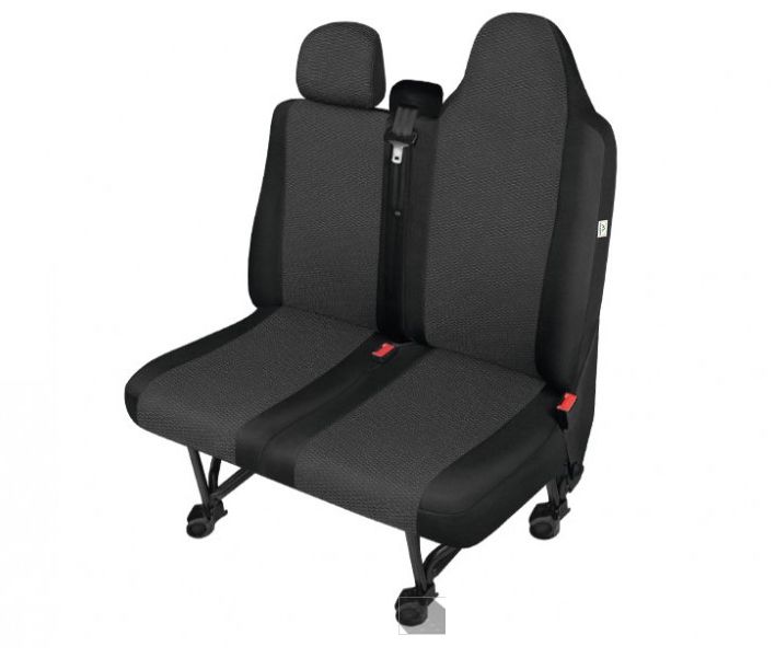 Husa bancheta cu doua locuri Ares Van DV2 Tailor Made Trafic, pentru Renault Trafic 3, Opel Vivaro 2, Fiat Talento, Nissan NV300, cu bancheta