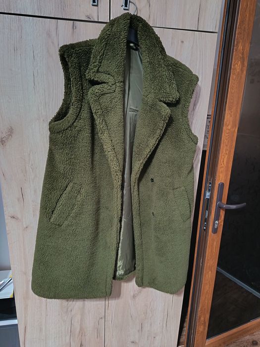 Vestă din imitație de blană