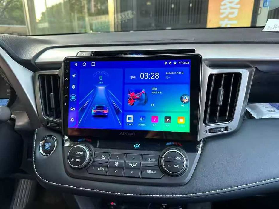 Navigație Android CarPlay Toyota RAV 4 2012-2017